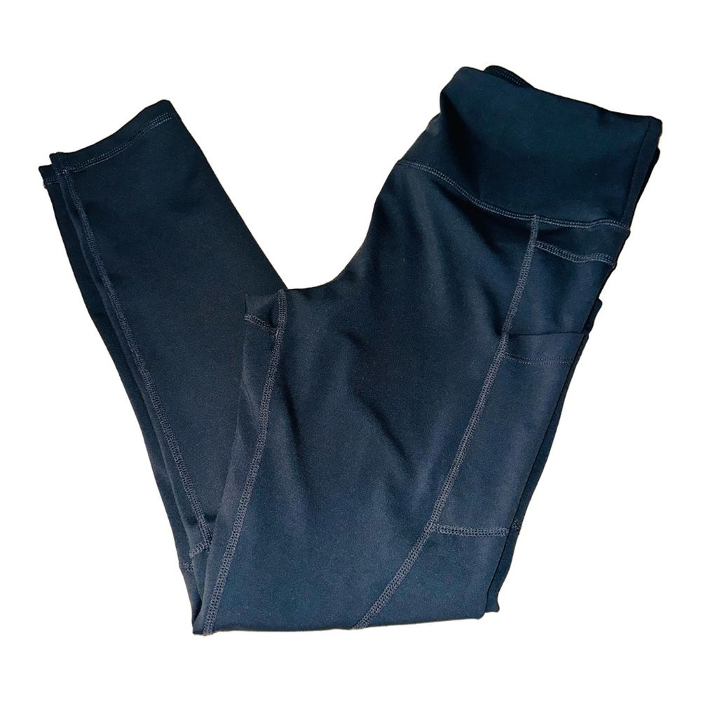 ZYIA Dark Gray Grey Pocket Leggings